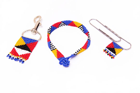 corporate gift, african craft, lanyard